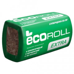 Теплоизоляция ECORoll EXTRA Aquastatik TS 037 (50*610*1230мм) 16 шт, 12м2 (0,6м3) Knauf