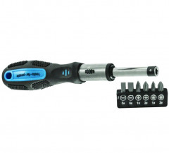 Отвертка реверсивная + 6 насадок T4P 3101501