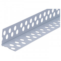 Уголок ПВХ перфорированный штукатурный 25х25х3000