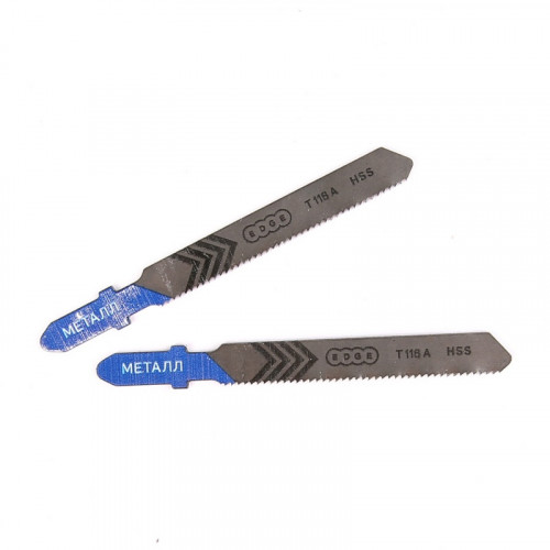 Пилки для лобзика по металлу T118A, 76мм, шаг 1,2мм, 2шт Patriot 814010001