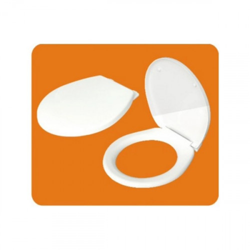 Сиденье для унитаза, белое 458х366мм Уклад СУ 62.00.80