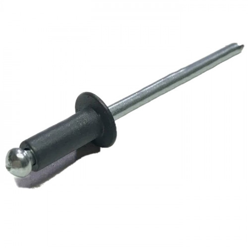 Заклепки вытяжные комбинированные 4х10 алюминий/сталь, RAL7024, 1000шт