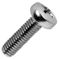 Винт с полукруглой головкой М5х35 DIN7985, оцинкованный, 1шт