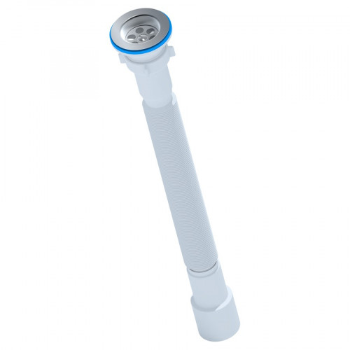 Сифон гофрированный 1 1/2"x40/50 удлиненный (571-1401мм) АНИ Пласт G116