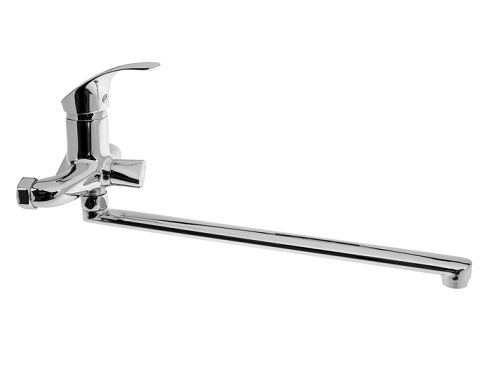 Смеситель для ванной одноручный, длинный излив, Haiba HB2236