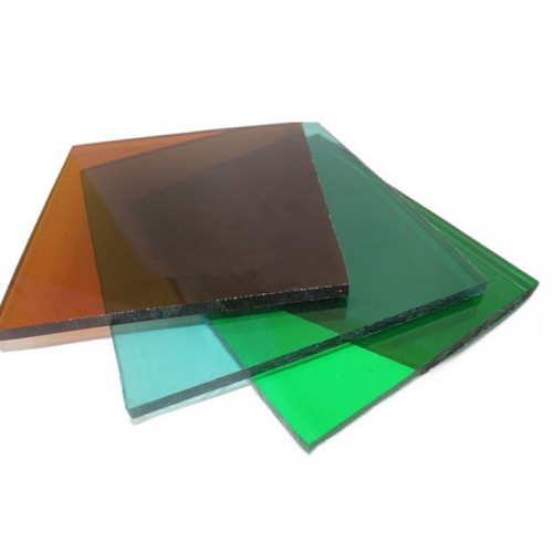 Монолитный поликарбонат 2050х3050х6мм (терракот) Borrex