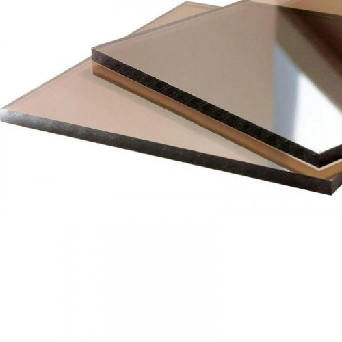 Монолитный поликарбонат 2050х3050х6мм (терракот) Borrex