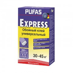 Клей для бумажных обоев экспресс быстрорастворимый Euro 3000 Express Pufas 200гр