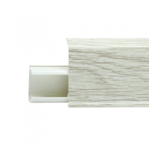 Плинтус Winart Quadro 55, 578 Латте, 2,2м со съемной панелью