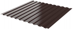 Профнастил С-8 ral 8017 коричневый шоколад 0,4х1200х2000