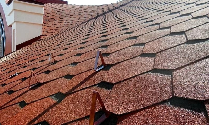 Снегозадержатель для мягкой кровли коричневый RAL 8017 Технониколь