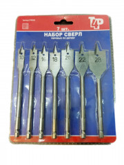 Набор сверл по дереву перовых 6 предметов 10-25 мм, HCS РемоКолор 35-1-108