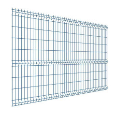 3Д забор сетчатый 1730х2500х3,5мм синий (5005) 200х55мм Light Gardis