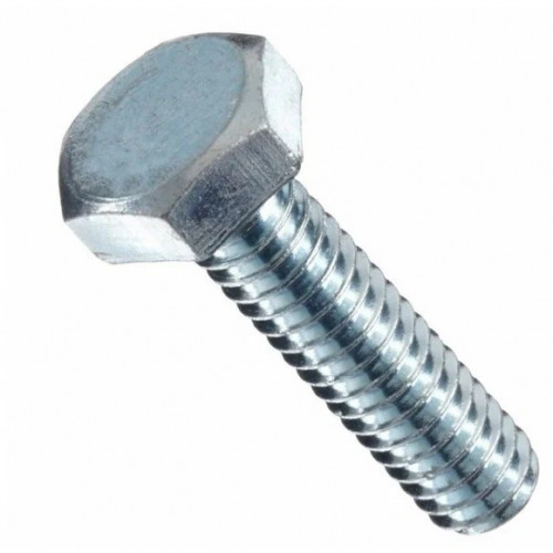 Болт шестигранный М6*70 оцинкованный DIN933, кг (около 69 шт)
