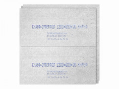 Гипсоволокнистый лист (ГВЛВ) KNAUF элемент пола 1200х600х20мм влагостойкий