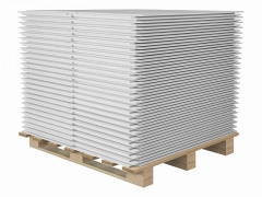 Гипсоволокнистый лист (ГВЛВ) KNAUF элемент пола 1200х600х20мм влагостойкий