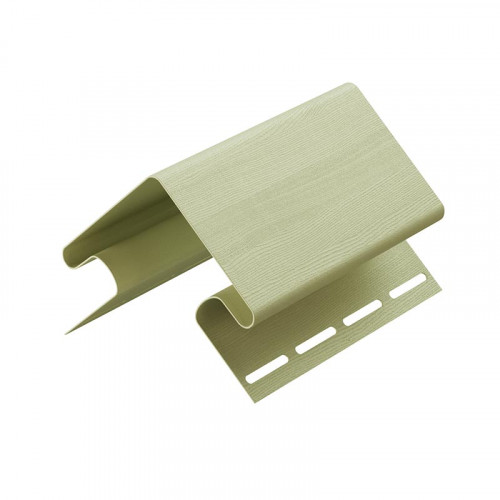 Наружный угол для винилового сайдинга 3050мм, сливки Деке PREMIUM