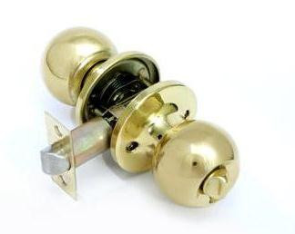 Ручка-защелка латунь кл/фикс Аллюр 5560 РВ