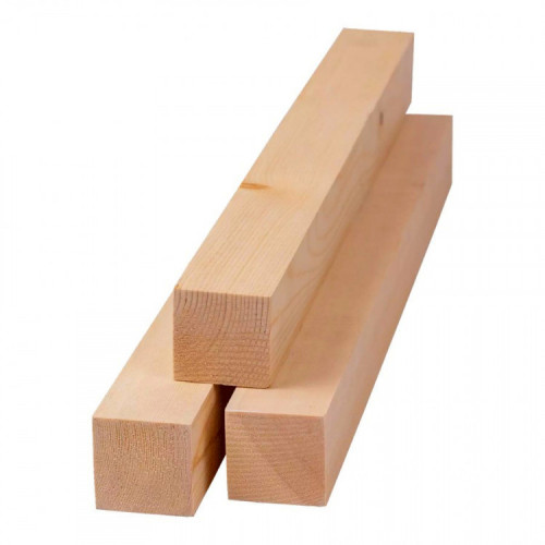 Брусок строганый сухой 40х40х3000мм, 2 сорт, хвоя, Технониколь 6шт/уп