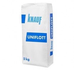 Шпаклевка гипсовая высокопрочная Унифлотт (Uniflott), 5кг KNAUF