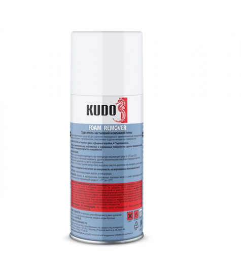 Очиститель затвердевшей монтажной пены Kudo KUPH02R Foam Remover 210мл