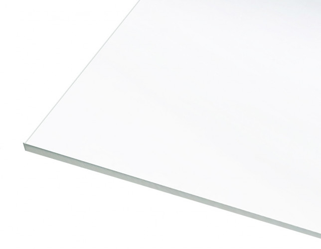 Полистирол белый 30% 4мм 500х1000мм интерьерный GPPS Plazgal Полигаль