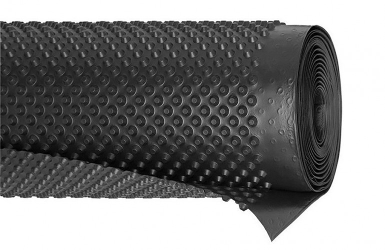 Профилированная мембрана Фундамент Беис (Fundament Base) 2,0х10м (20м2) Gruntflex