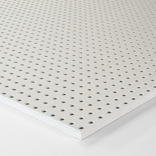 Плита гипсовая Кнауф-Акустика 12,5*1188*1998 С1 8/18КР 4ФК, KNAUF