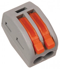Клемма 2х(0,05-2,5кв.мм) IEK 222-412