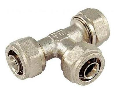 Тройник цанговый 16*16*16мм