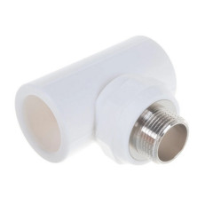 Тройник комбинированный 32х3/4х32 наружная резьба Valtec VTp.733.0.03205
