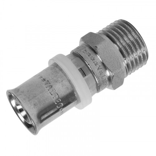 Муфта комбинированная пресс 16 х 1/2 дюйма наружная резьба Valtec VTm.201.N.001604