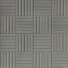 Плитка тротуарная 300x300x30 мм Паркет серая