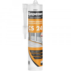 Герметик силиконовый универсальный Церезит CS 24 белый, 280 мл