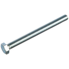 Болт шестигранный М6*80 оцинкованный DIN933, кг (около 61 шт)