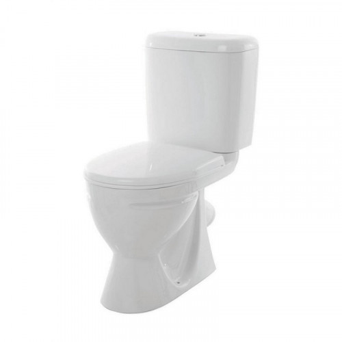 Унитаз-компакт Стандарт 380х610х780мм, косой выпуск SANITA