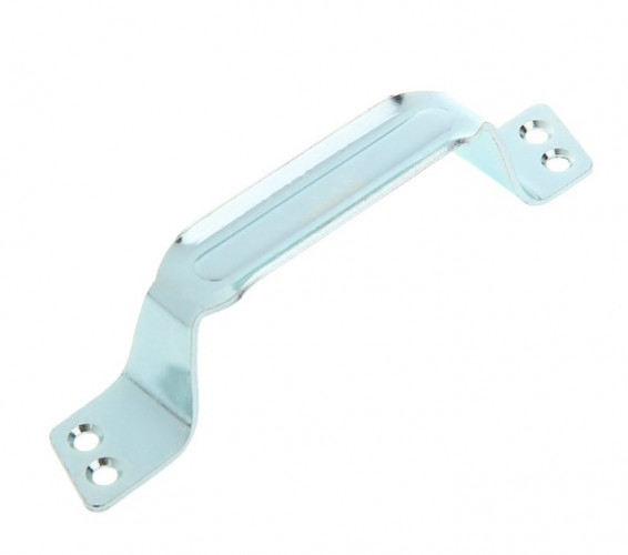 Ручка-скоба дверная штампованная, 80 мм, цинк РемоКолор