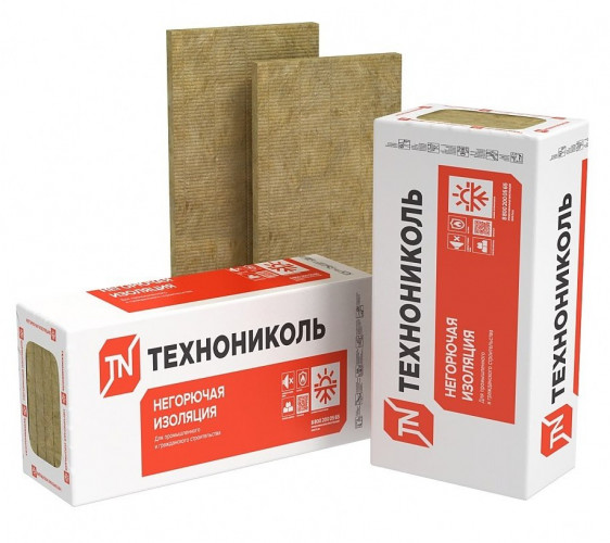 Теплоизоляция ТехноРуф Н30 115кг/м3 (50*600*1200) 6шт. 4,32м2 (0,216 м3) Технониколь