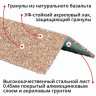Фасадная плитка Hauberk уголок металлический внешний античный 50х50х1250мм