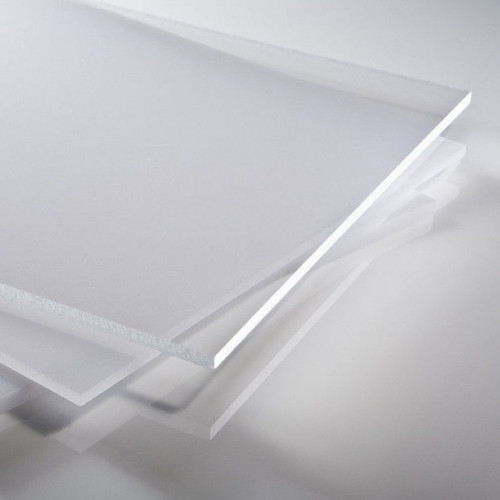 Полистирол прозрачный 4мм 500х1500мм интерьерный GPPS Plazgal Полигаль