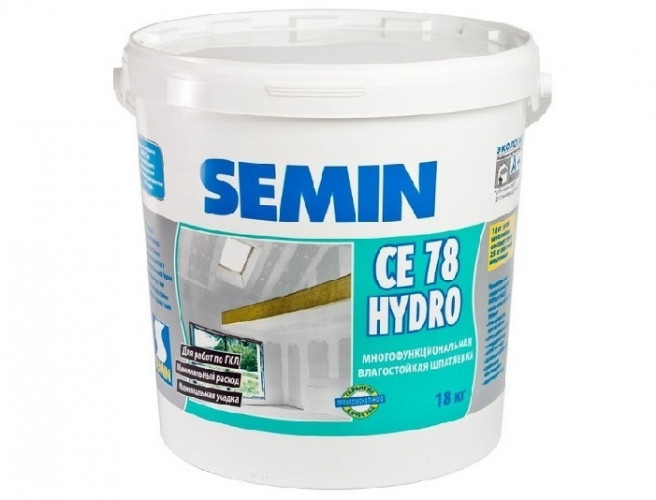Шпатлевка SEMIN CE78 Hydro, 18кг