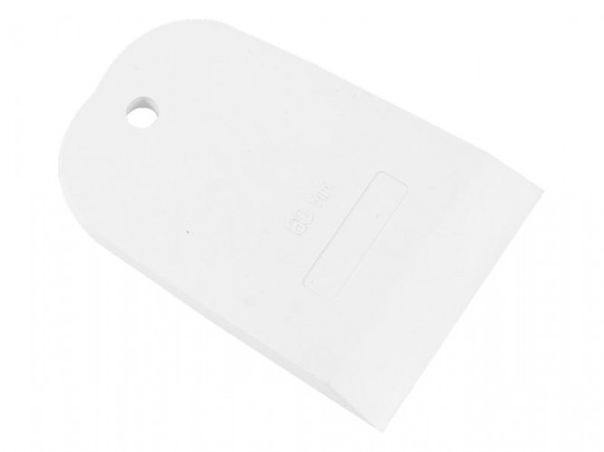 Шпатель резиновый белый, 60мм РемоКолор 12-2-110