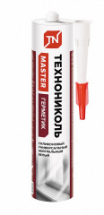 Герметик силиконовый нейтральный белый Master Технониколь, 280 мл