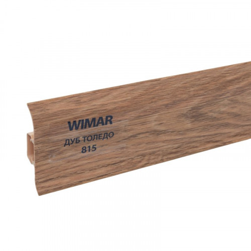Плинтус Wimar 58, 815 Дуб толедо 2,5м. с кабель-каналом