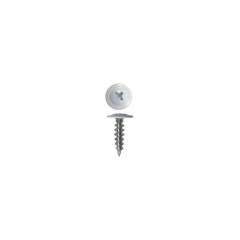 Саморез прессшайба 4,2*16 острый RAL9003 белый, 1шт