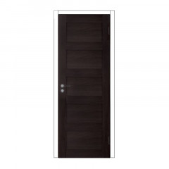 Дверь из экошпона с притвором (в комплекте) "Аризона" М9 венге Олови