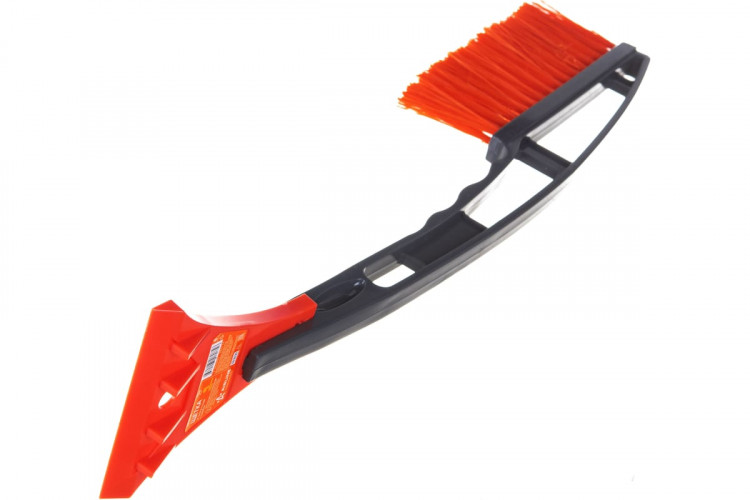 Автомобильная щетка зимняя со скребком, 400-500мм