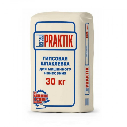 Шпаклевка гипсовая Bergauf Praktik 30кг