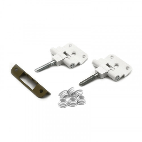 Дверная коробка стоевые 2 петли М21 крашеная Белая Олови