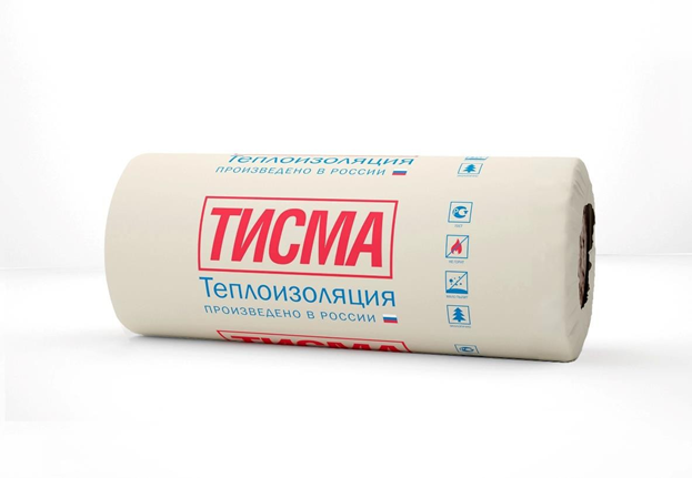 Минеральная вата ТИСМА R43MR (50х1200х8300мм) 2шт. 19,92м2 (0,996м3) KNAUF INSULATION
